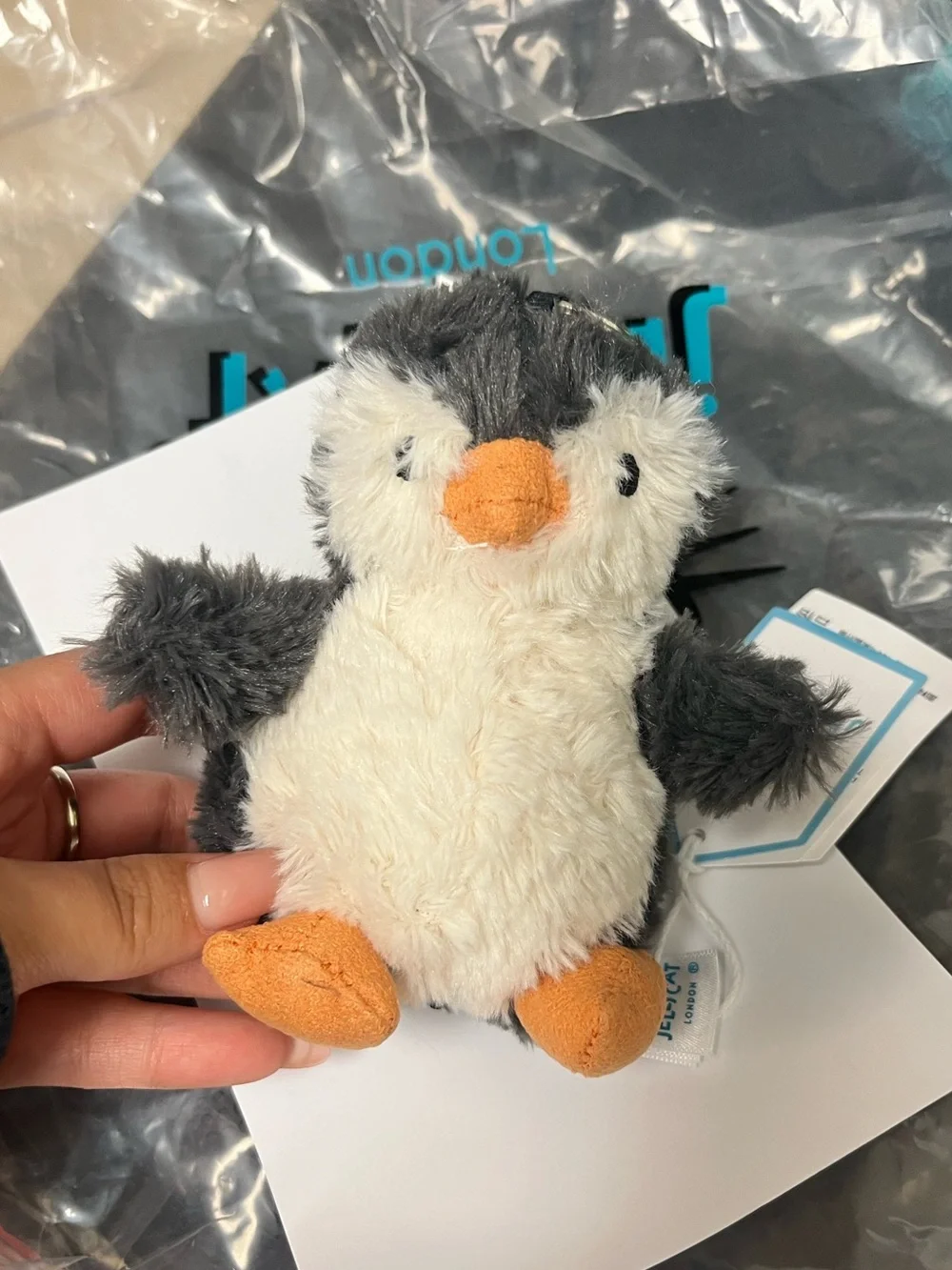 Peanut Penguin Bag Charm